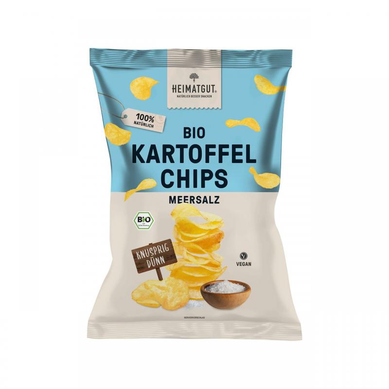 Kartoffel Chips Meersalz 125g